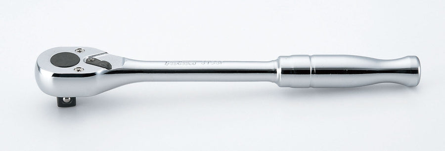 [3753P] Ko-ken(コーケン) 3/8"(9.5mm)SQ. ラチェットハンドル(ポリッシュグリップ) 全長200mm 単品1本 - MisakaZoo