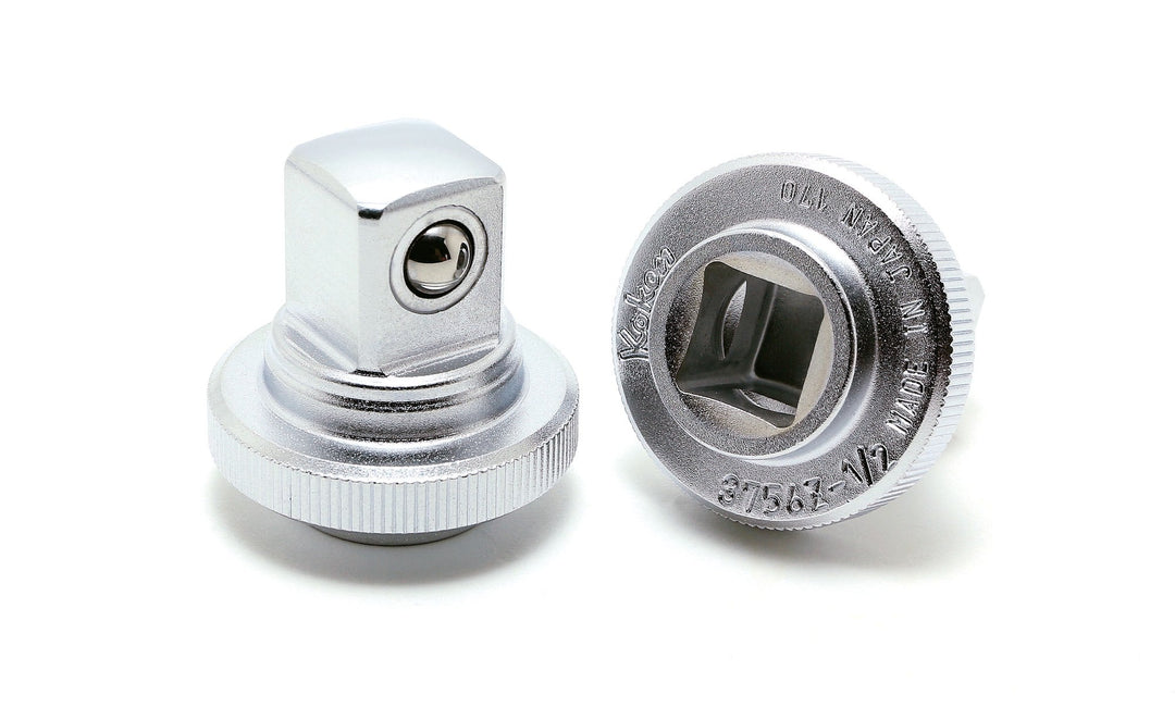 [3756Z-1/2] Ko-ken Z-EAL(コーケン ジール) 3/8"(9.5mm)SQ. クイックスピンナーアダプター 凸1/2"(12.7mm)SQ. 単品1個 - MisakaZoo