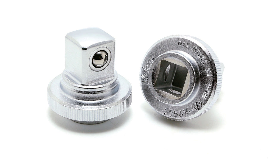[3756Z-1/2] Ko-ken Z-EAL(コーケン ジール) 3/8"(9.5mm)SQ. クイックスピンナーアダプター 凸1/2"(12.7mm)SQ. 単品1個 - MisakaZoo