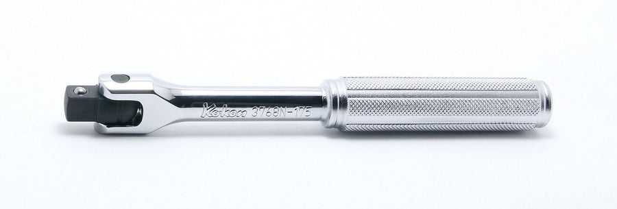 [3768N-175] Ko-ken(コーケン) 3/8"(9.5mm)SQ. スピンナハンドル(ローレットグリップ) 全長175mm 単品1本 - MisakaZoo