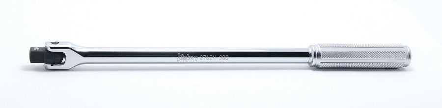 [3768N-300] Ko-ken(コーケン) 3/8"(9.5mm)SQ. スピンナハンドル(ローレットグリップ) 全長300mm 単品1本 - MisakaZoo
