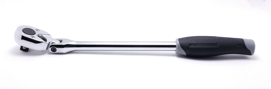 [3774J] Ko-ken(コーケン) 3/8"(9.5mm)SQ. 首振りラチェットハンドル(樹脂グリップ) 全長265mm 単品1本 - MisakaZoo