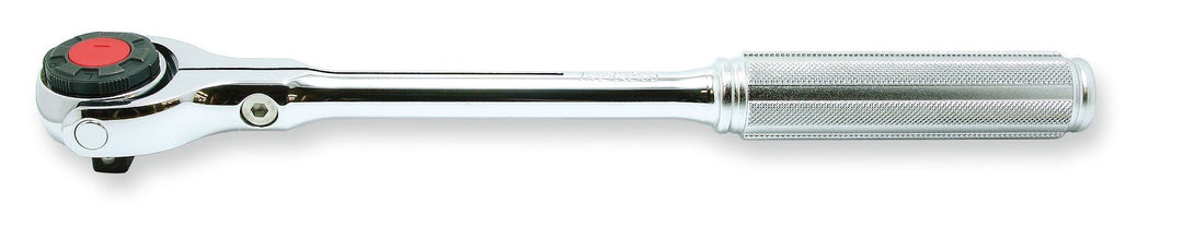 [3776N] Ko-ken(コーケン) 3/8"(9.5mm)SQ. スイベルヘッドラチェットハンドル(ローレットグリップ) 全長280mm 単品1本 - MisakaZoo
