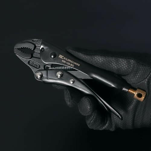 [400-250-BG] KUROKIN 黒金(Black & Gold) ロッキングプライヤー 単品1丁