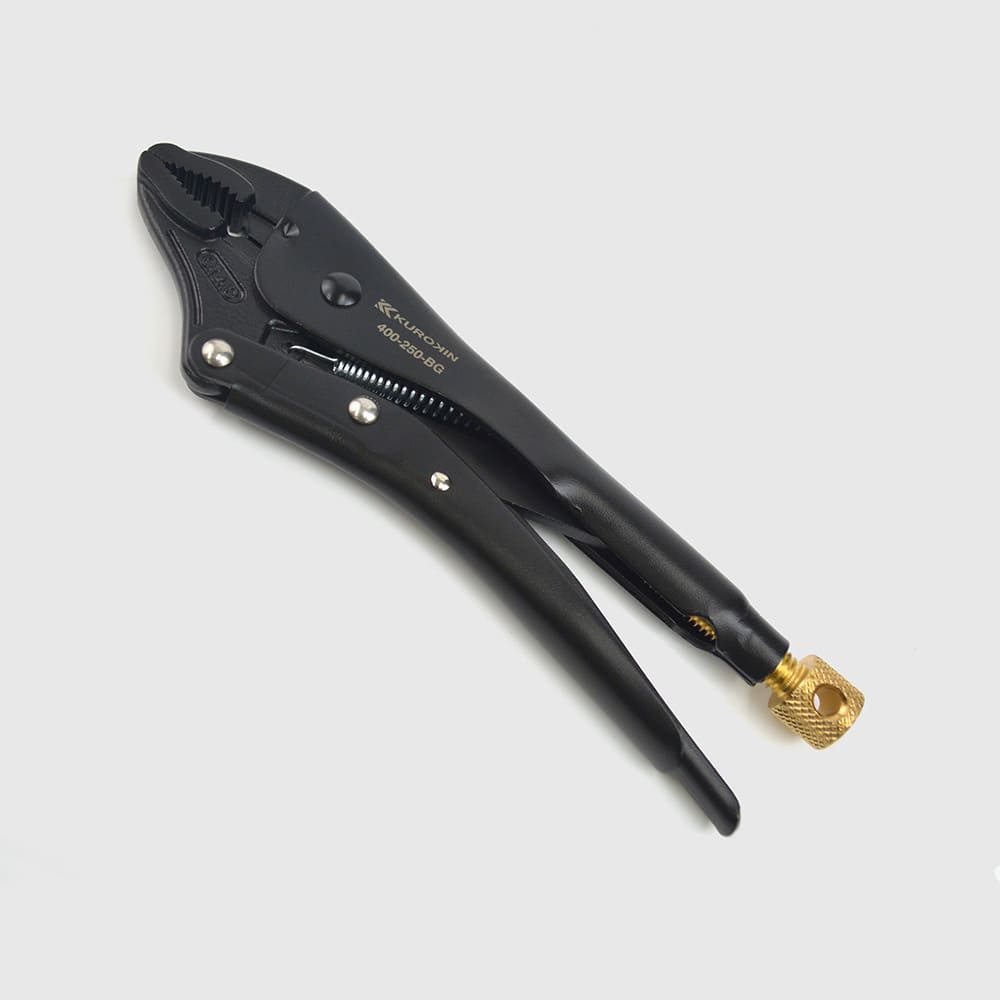 [400-250-BG] KUROKIN 黒金(Black & Gold) ロッキングプライヤー 単品1丁 - MisakaZoo