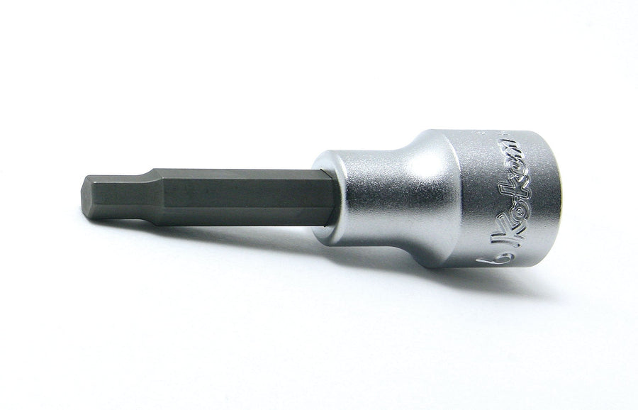 [4010A.60-9/32] Ko-ken(コーケン) 1/2"(12.7mm)SQ. ヘックスビットソケット 全長60mm 9/32" 単品1本 - MisakaZoo