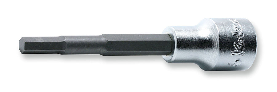[4010M.100-5] Ko-ken(コーケン) 1/2"(12.7mm)SQ. ヘックスビットソケット 全長100mm 5mm 単品1本 - MisakaZoo