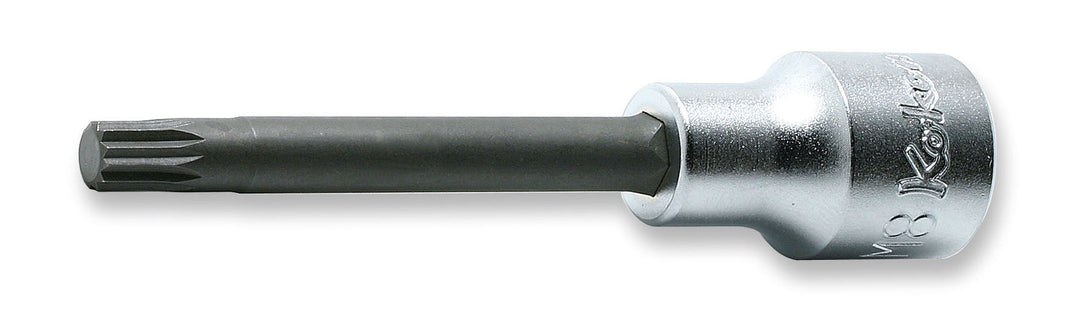 [4020.100-M6] Ko-ken(コーケン) 1/2"(12.7mm)SQ. 3重4角ビットソケット(XZN規格) 全長100mm M6 単品1本 - MisakaZoo