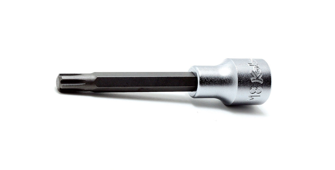 [4027.100-M16] Ko-ken(コーケン) 1/2"(12.7mm)SQ. CVビットソケット 全長100mm M16 単品1本 - MisakaZoo