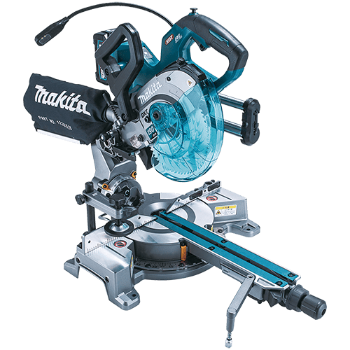 [本体のみ] マキタ 40Vmax 充電式スライドマルノコ LS008G 190mm鮫肌チップソー付 直角切断312mm x 62mm - MisakaZoo