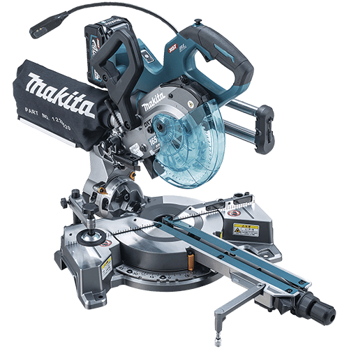 [本体のみ] マキタ 40Vmax 充電式スライドマルノコ LS009G 165mm鮫肌チップソー付 直角切断312mm x 51mm - MisakaZoo