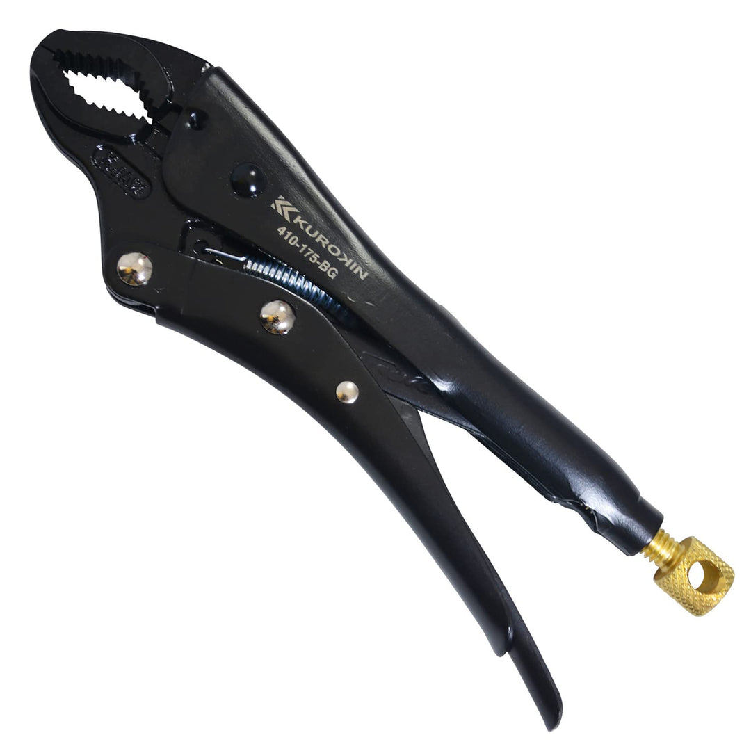[410-175-BG] KUROKIN 黒金(Black & Gold) ロッキングプライヤー（パイプ用） 単品1丁 - MisakaZoo