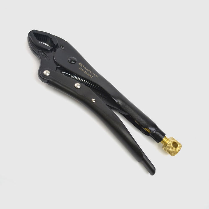 [410-175-BG] KUROKIN 黒金(Black & Gold) ロッキングプライヤー（パイプ用） 単品1丁 - MisakaZoo