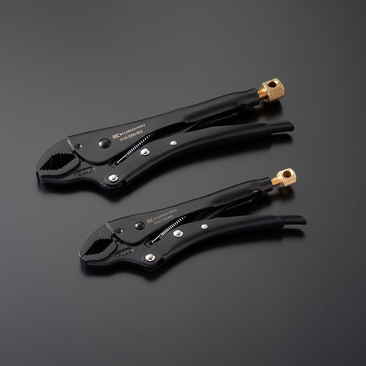 [410-175-BG] KUROKIN 黒金(Black & Gold) ロッキングプライヤー（パイプ用） 単品1丁 - MisakaZoo