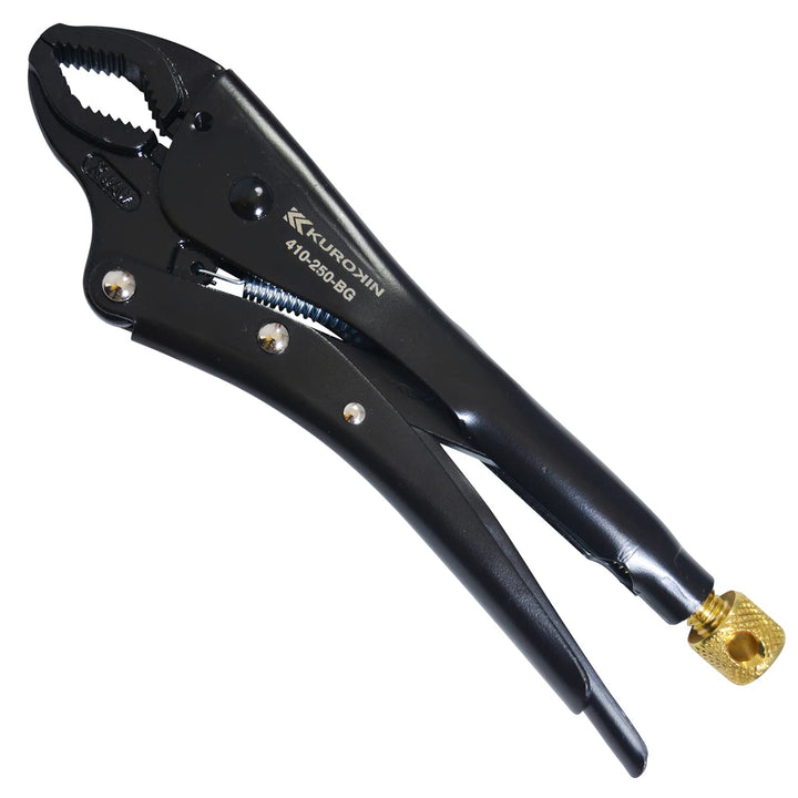 [410-250-BG] KUROKIN 黒金(Black & Gold) ロッキングプライヤー（パイプ用） 単品1丁 - MisakaZoo