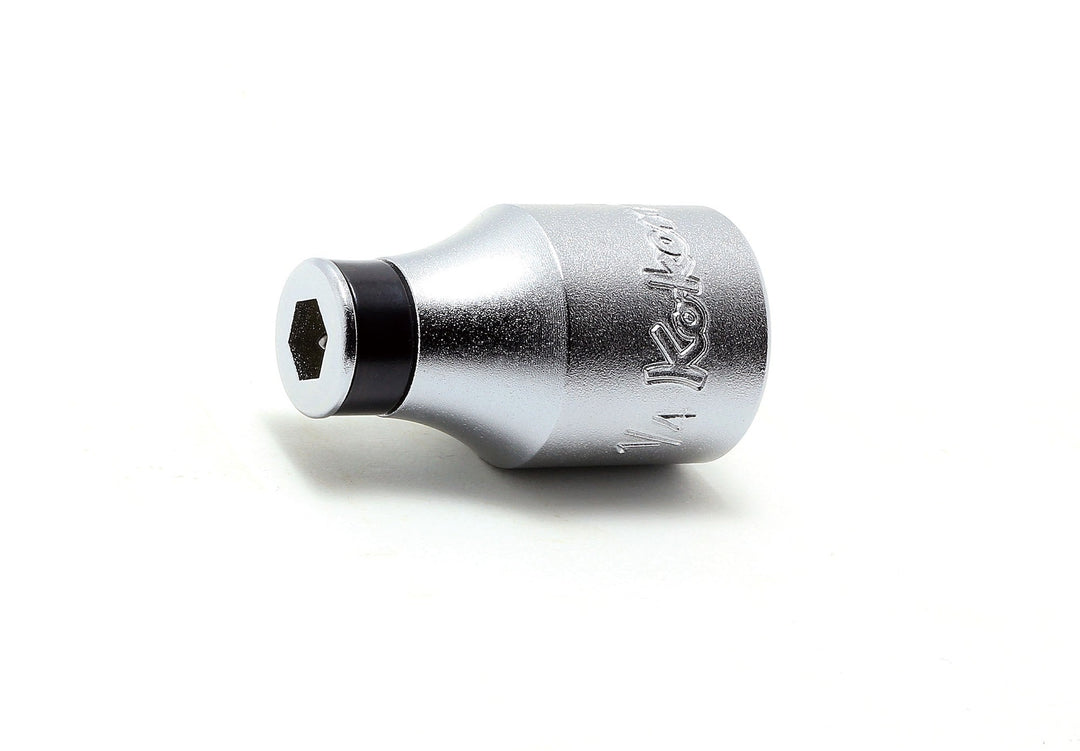 [4137] Ko-ken(コーケン) 1/2"(12.7mm)SQ. ビットホルダー 1/4"(6.35mm)H 単品1本 - MisakaZoo
