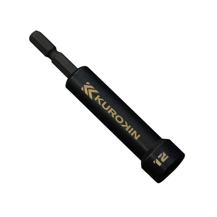 [512-12-BG] KUROKIN 黒金(Black & Gold) セミロングソケット H12×90 単品1個