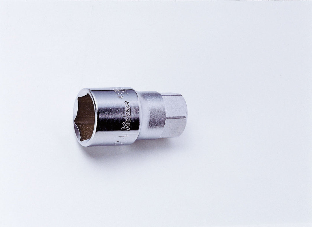 [4300H-27(8P)] Ko-ken(コーケン) 1/2"(12.7mm)SQ. オイルプレッシャースイッチ用8角ソケット 27mm 単品1個 - MisakaZoo