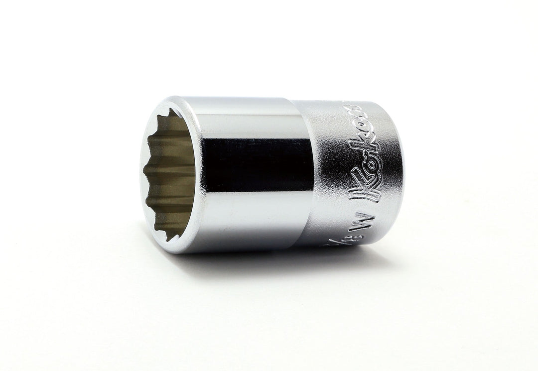 [4405W-3/4] Ko-ken(コーケン) 1/2"(12.7mm)SQ. 12角BSWソケット(英国規格ソケット) W3/4" 単品1個 - MisakaZoo