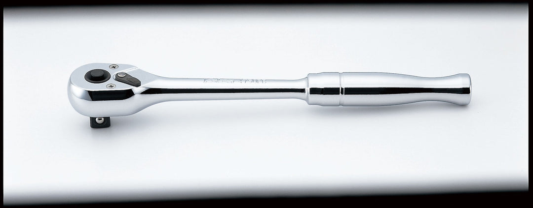 [4750PB] Ko-ken(コーケン) 1/2"(12.7mm)SQ. プッシュボタン式ラチェットハンドル(ポリッシュグリップ) 全長250mm 単品1本 - MisakaZoo
