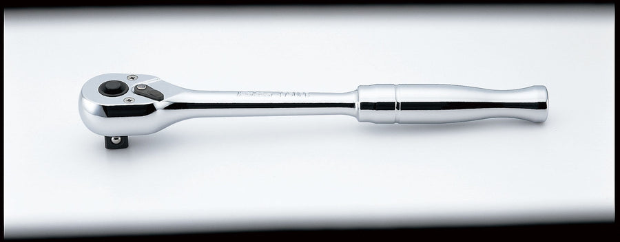 [4750PB] Ko-ken(コーケン) 1/2"(12.7mm)SQ. プッシュボタン式ラチェットハンドル(ポリッシュグリップ) 全長250mm 単品1本 - MisakaZoo