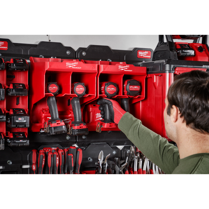 「PackOut」 Milwaukee Tool | ミルウォーキーツール PACKOUT™ ドリル収納ステーション 48-22-8343