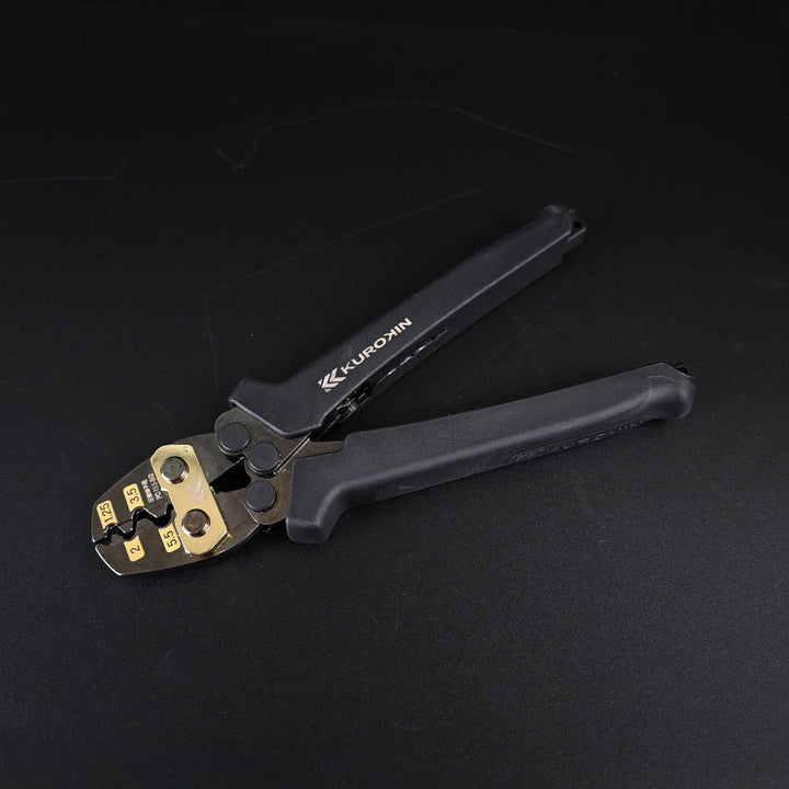 [FC-15S-BG] KUROKIN 黒金(Black & Gold) 圧着工具（裸端子・裸スリーブ用） 単品1丁