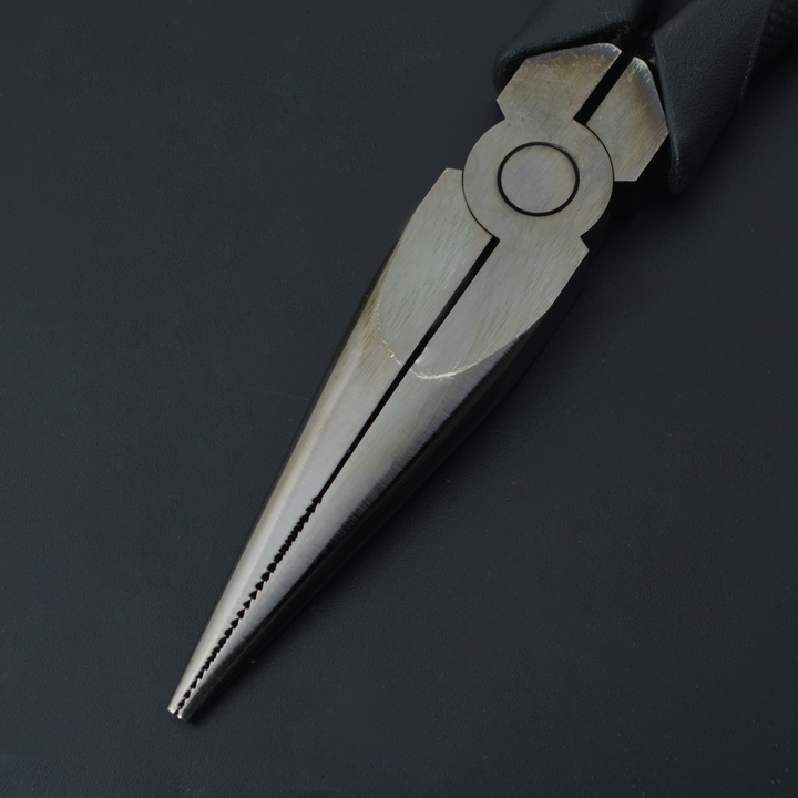 [353R-200BG] KUROKIN 黒金(Black & Gold) メカニックプライヤー（クロスローレット） 単品1丁