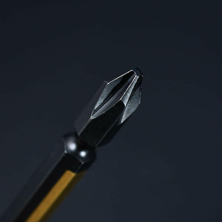 [5215-110-BG] KUROKIN 黒金(Black & Gold) 両頭ビット（５本組）+2×110mm 1セット