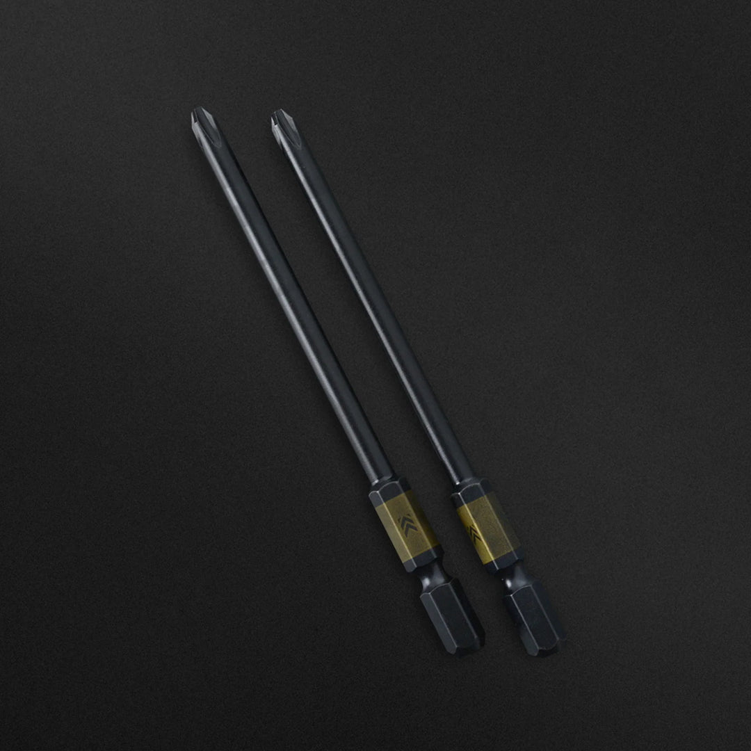 [5102D-65-BG] KUROKIN 黒金(Black & Gold) 段付ビット（２本組）+1×65mm 1セット