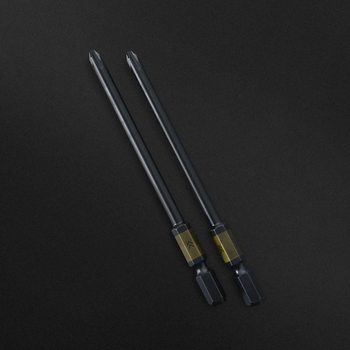 [5102D-65-BG] KUROKIN 黒金(Black & Gold) 段付ビット（２本組）+1×65mm 1セット