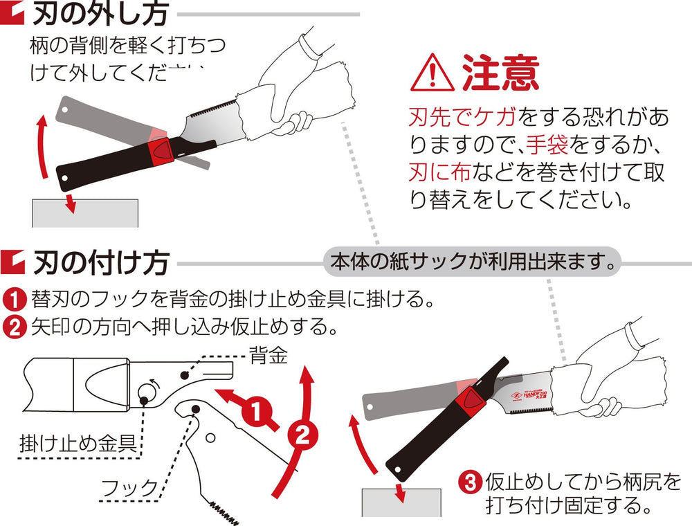 Z-SAW ハンディ200柄 15958