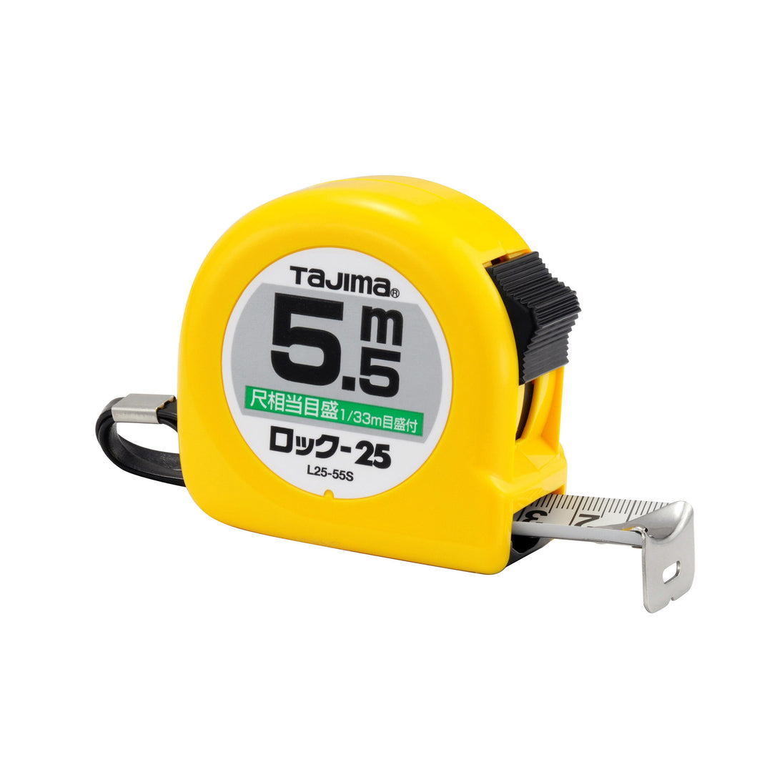 タジマ(TAJIMA) ロック 25mm幅5.5m 尺相当 L25-55SBL