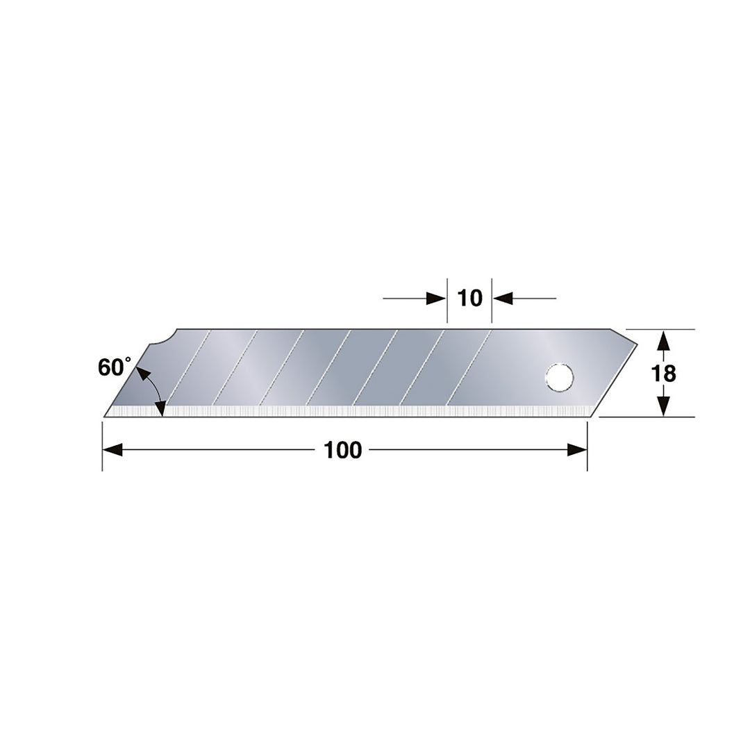 [CBL-SG10〜CBL-SG50] タジマ(TAJIMA) L刃カッター替刃 凄刃銀 単品（全2サイズ）