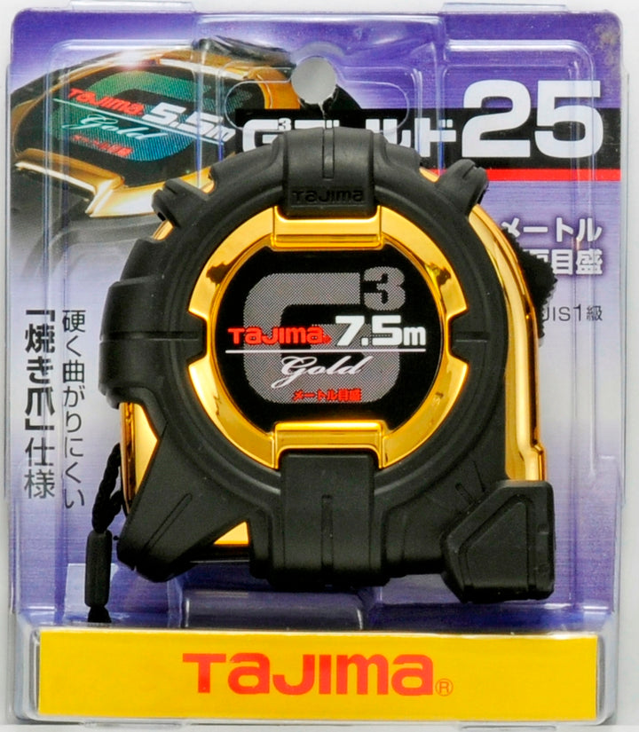 [G3GL19-55BL〜G3GL25-75BL] タジマ(TAJIMA) G3ゴールド 単品（全3サイズ）