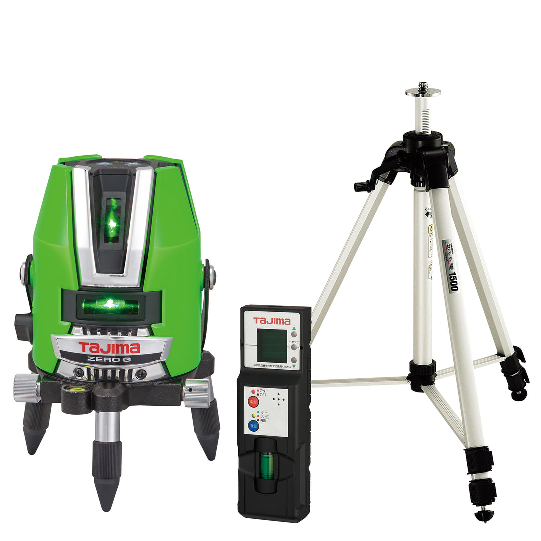 タジマ(TAJIMA) ZEROG ジンバルKY 乾電池専用 受光器三脚セット セット品3点