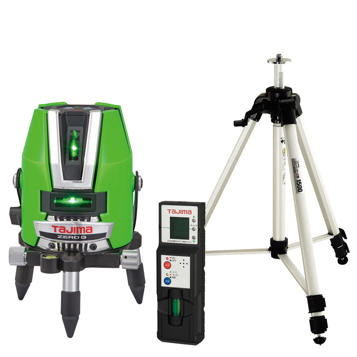 タジマ(TAJIMA) ZEROG ジンバルKY 乾電池専用 受光器三脚セット セット品3点