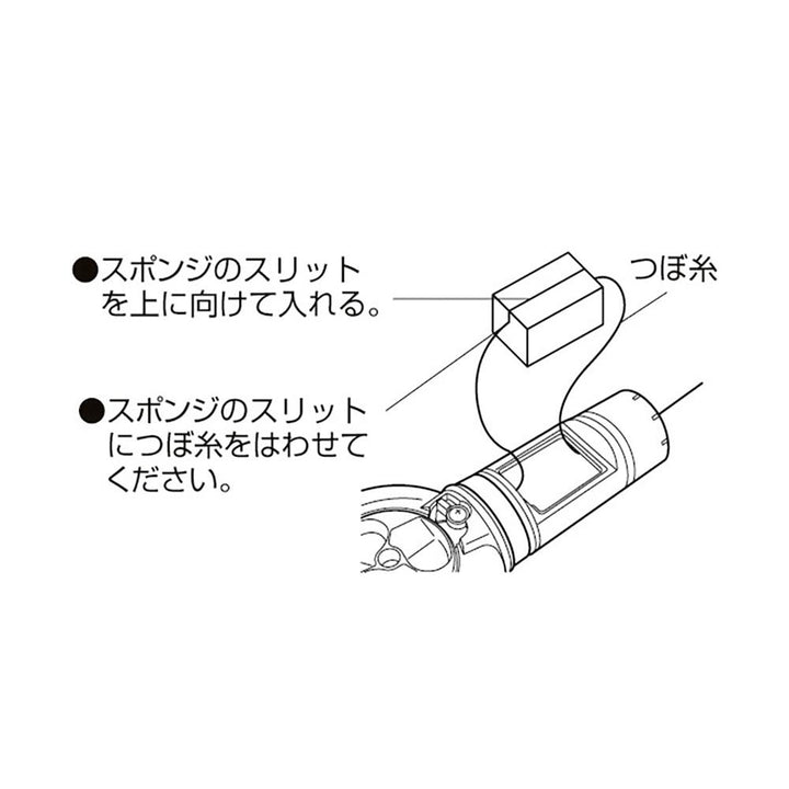 [SUM-NWAT] タジマ(TAJIMA) つぼ綿 パーフェクト墨つぼ21用 単品1個
