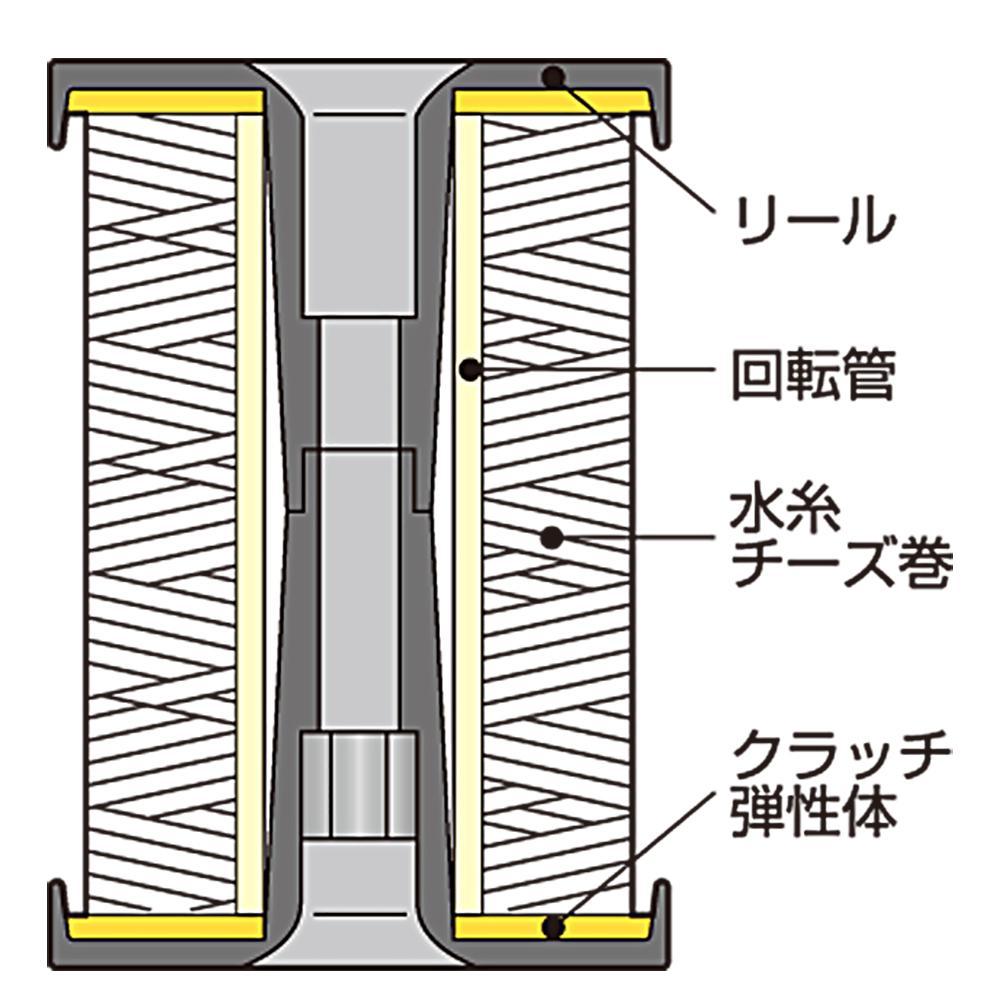 [PRM-L160P] タジマ(TAJIMA) リール水糸 蛍光ピンク 極太 単品1個