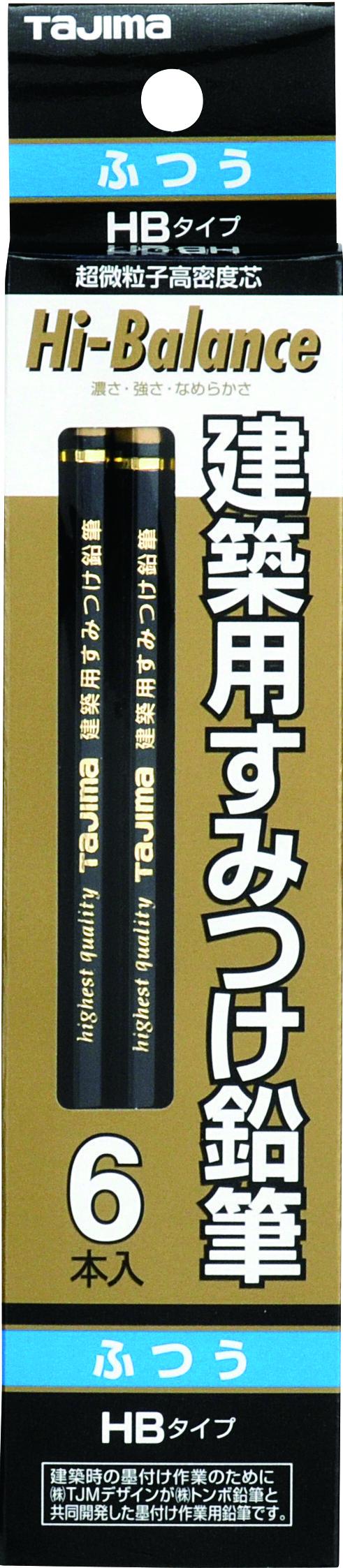 [KNE6-HB] タジマ(TAJIMA) すみつけ鉛筆 HB 単品1個