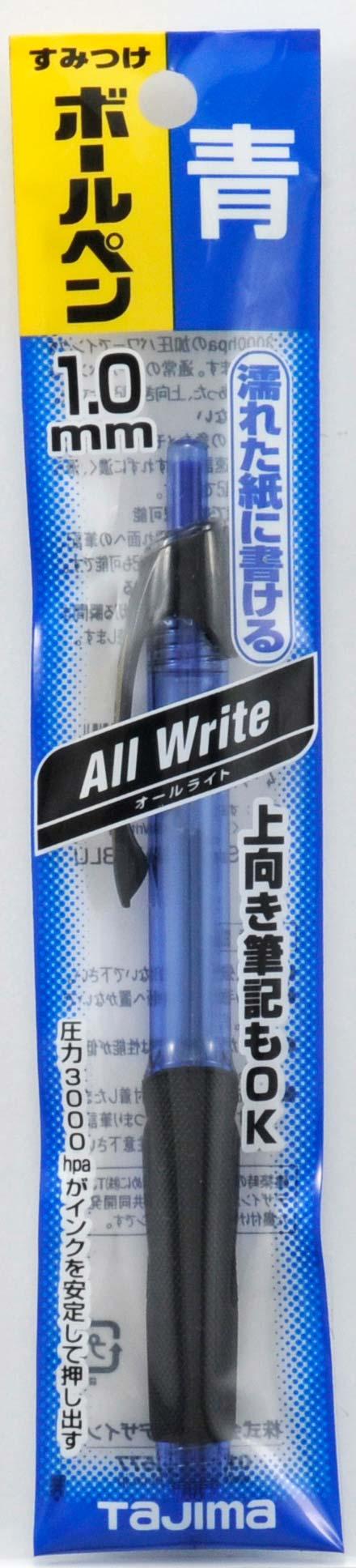 [SBP10AW-BLU] タジマ(TAJIMA) すみつけボールペン All Write青 単品1個