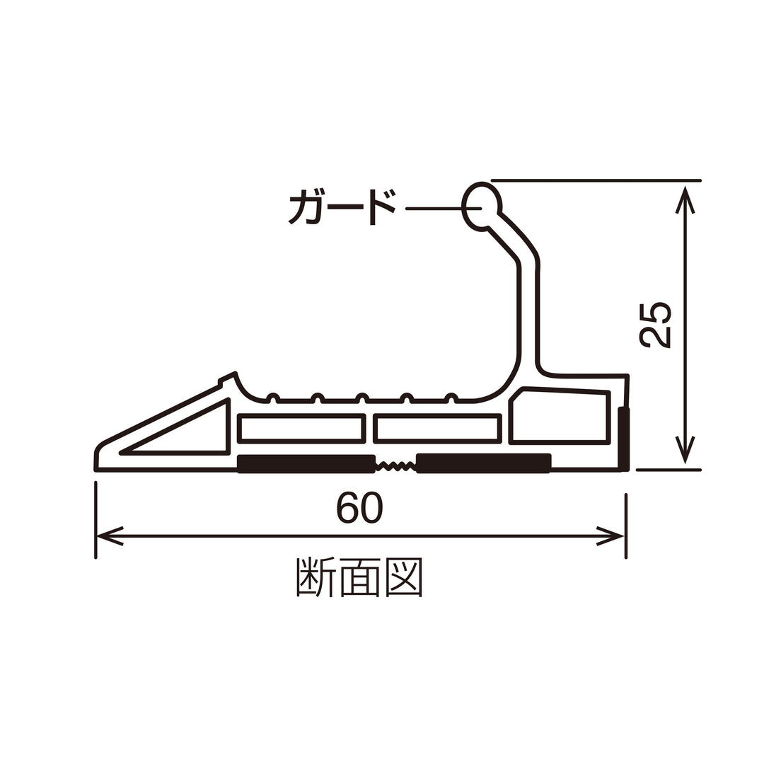 [CTG-S700〜CTG-S1900] タジマ(TAJIMA) カッターガイド 単品（全3サイズ）