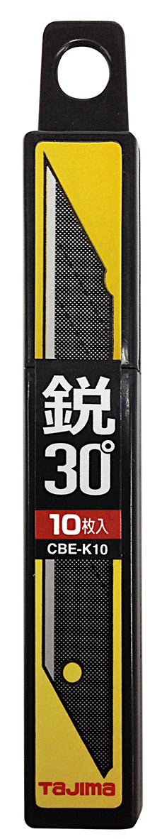 [CBE-K10] タジマ(TAJIMA) ドラE3 鋔30°替刃 10枚 単品1個
