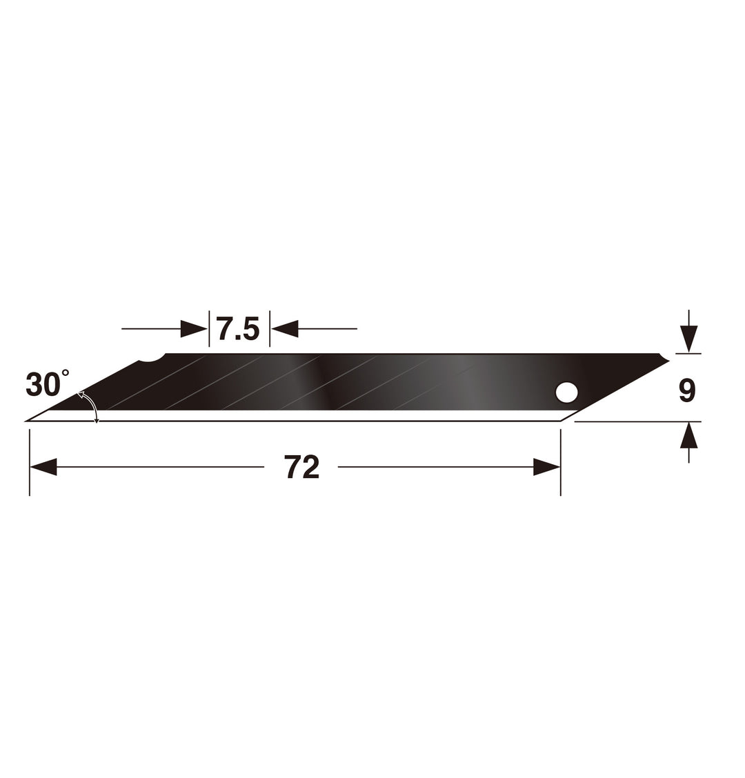 [CBE-K10] タジマ(TAJIMA) ドラE3 鋔30°替刃 10枚 単品1個
