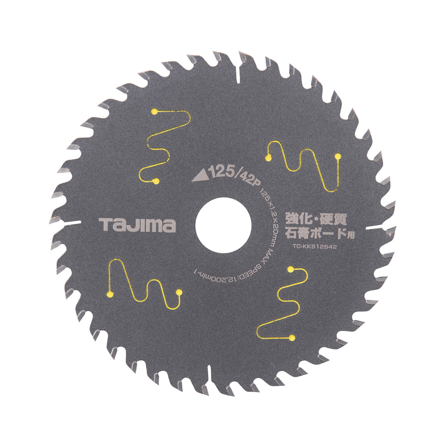 タジマ(TAJIMA) 充電丸鋸チップソー 石膏ボード用125-42P TC-KKS12542
