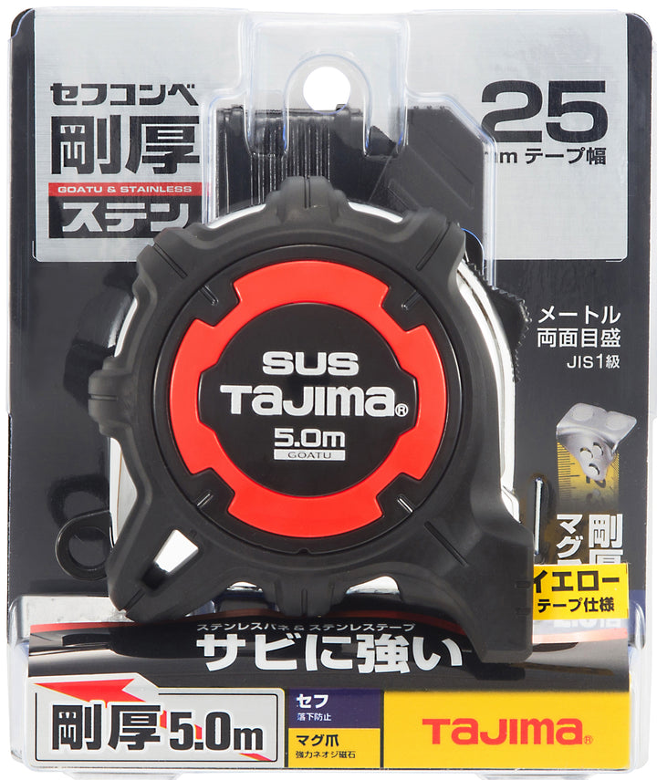 [GASFGSLM25-65〜GASFGSLM25-50] タジマ(TAJIMA) 剛厚Gステン セフマグ 単品（全2サイズ）