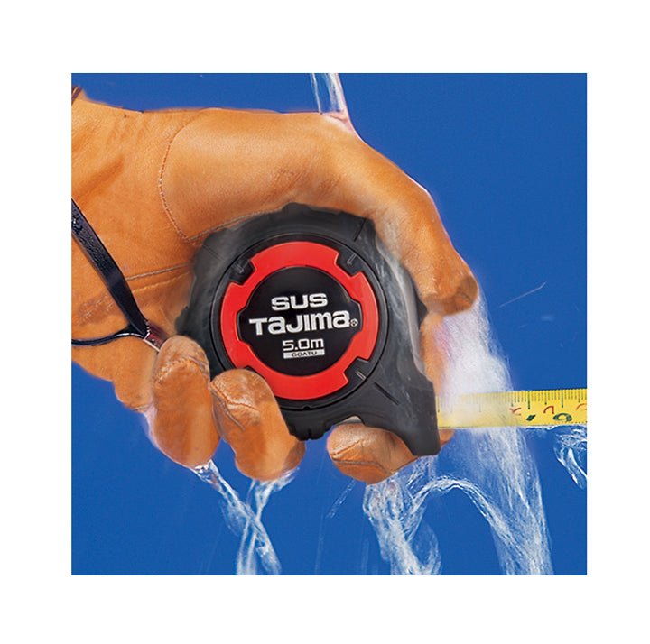 [GASFGSLWM25-50] タジマ(TAJIMA) 剛厚Gステン 25mm幅5.0m セフダブルマグ 単品1個