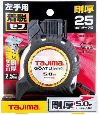 タジマ 剛厚G 25mm幅5.0m 左 左セフマグ 標準
