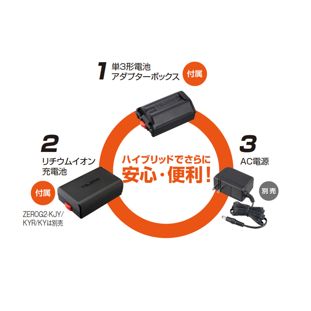 [ZEROBL-KYSET] タジマ(TAJIMA) ZERO BLUE ジンバルKY 受光器三脚セット セット品3点
