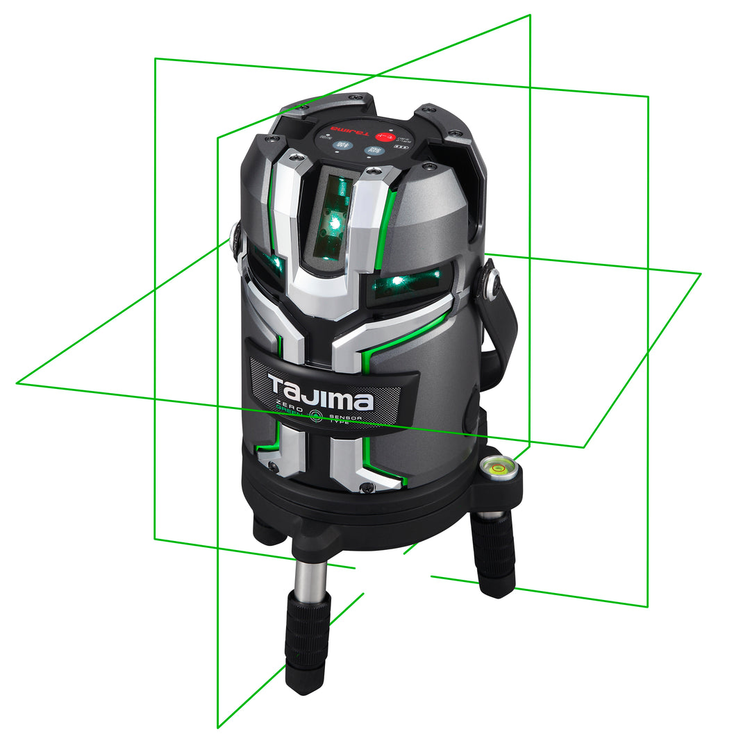 [ZEROG2LSNKJCSE] タジマ(TAJIMA) ZERO GREEN NAVIセンサーKJC 三脚セット セット品2点